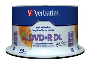 Verbatim 97693 DVD+R DL disc 8.5 GB 50 stuk(s) Spindel Bedrukbaar