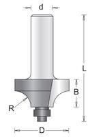 Hikoki Accessoires 6 Mm Afrondfrees Met Onderlager 19.1X49X3.2 - 754031 - thumbnail