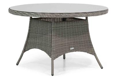 Garden Collections Aberdeen dining tuintafel 120 cm (glazen blad)