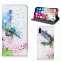 Bookcase Apple iPhone Xs Max Vogel - thumbnail