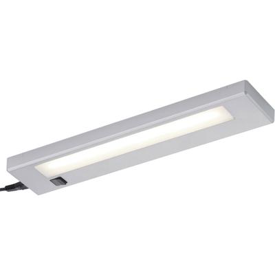 LED Keukenkast Verlichting - Trion Alyna - 4W - Koppelbaar - Warm Wit 3000K - Rechthoek - Mat Titaan LED Keukenkast Verlichting - Trion Alyna - 4W - Koppelbaar - Warm Wit 3000K - Rechthoek - Mat Titaan