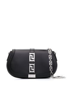 Versace sac porté épaule Greca Goddess - Noir