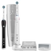 Oral-B Smart 5 5900 White + Black Duopack – 2 Elektrische Tandenborstels