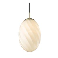 Halo Design Hanglamp TWIST Ovaal - Messing