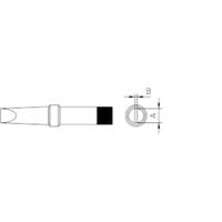 Weller 4PTH7-1 Soldeerpunt Puntvorm Grootte soldeerpunt 0.8 mm Lengte soldeerpunt: 35 mm Inhoud: 1 stuk(s) - thumbnail