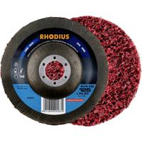 Rhodius 211317 SVS HD reinigingsvlies 125 x 22,23 mm staal gebogen Diameter 125 mm 3 stuk(s) - thumbnail