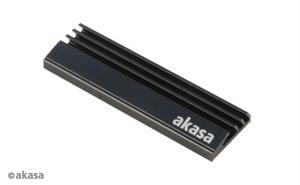 Akasa A-M2HS01-KT02 koelsysteem voor computers SSD (solid-state drive) Koelplaat/radiatoren Zwart 1, 2