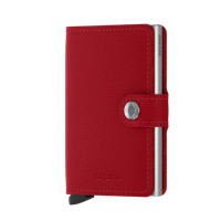 Secrid Mini Wallet Portemonnee Crisple Red