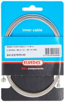 Elvedes Rem binnenkabel 2250mm RVS V-nippel 6412/27RVS-49