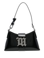 MISBHV petit sac porté épaule en cuir - Noir - thumbnail