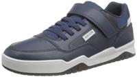 Geox Jongens J Perth Boy E Sneakers, Navy Lt Grey, 35 EU