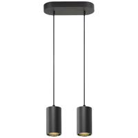 SLV ASTO TUBE 1006433 Hanglamp GU10 10 W Zwart - thumbnail