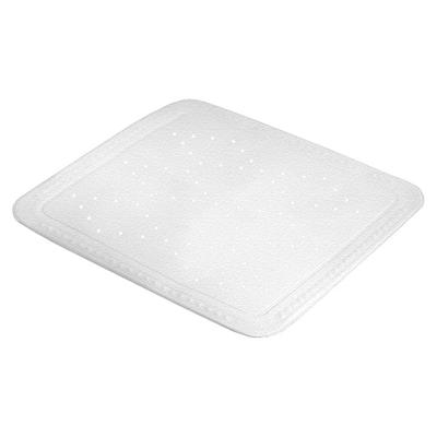 Kleine Wolke Badmat anti-slip Arosa 55x55 cm wit