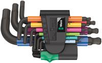 Wera 950/9 Hex-Plus Multicolour 2 Stiftsleutelset, 9-delig schroevendraaier metrisch, BlackLaser - thumbnail