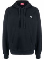 Diesel hoodie S-Rob-Doval-PJ en coton - Bleu