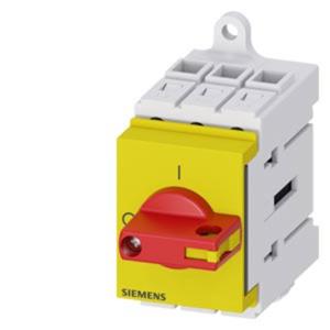 Siemens 3LD30300TK13 Belastbare scheidingsschakelaar Rood, Geel 3-polig 16 mm² 16 A 690 V/AC