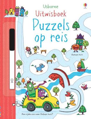 Uitwisboek Puzzels op reis - Paperback (9781474970013)