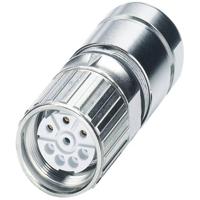 Coninvers Leitungssteckverbinder - power M23 - Serie P30 1605602 SF-7ES1N8A80DU silver Inhalt: 1 pc(s)