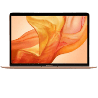 Refurbished MacBook Air 13 inch i5 1.6 9th gen 16 GB 256 GB Goud Licht gebruikt - thumbnail