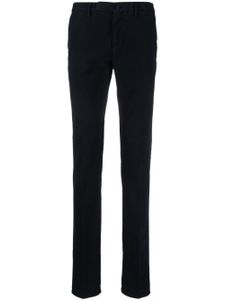 Incotex pantalon chino à coupe skinny - Bleu