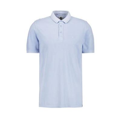 Garcia slim fit polo lichtblauw