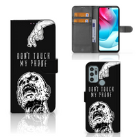 Portemonnee Hoesje Motorola Moto G60s Zombie