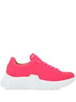 Philipp Plein baskets en cuir Runner Hexagon - Rose