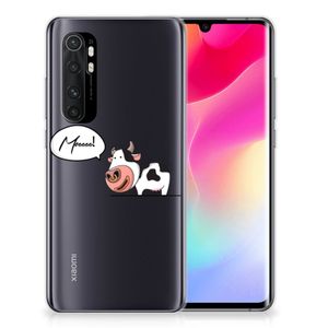 Xiaomi Mi Note 10 Lite Telefoonhoesje met Naam Cow