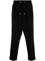 Balmain pantalon sarouel à coupe courte - Noir - thumbnail