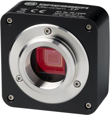 Bresser MicroCam SP 3.1 aluminium/staal zwart 7-delig Bresser MicroCam SP 3.1 aluminium/staal zwart 7-delig
