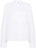 Filippa K chemise à col cubain - Blanc