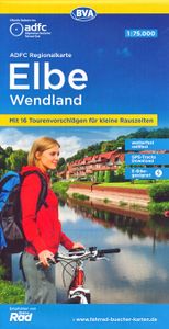 Fietskaart ADFC Regionalkarte Elbe - Wendland | BVA BikeMedia