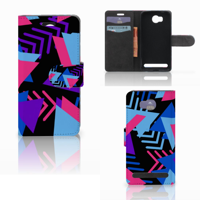 Huawei Y3 2 | Y3 II Bookcase Funky Triangle