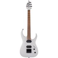 Jackson Pro Series Signature Misha Mansoor Juggernaut ET6 Chalk Gray elektrische gitaar met Evertune F6 - thumbnail