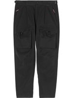 Burberry pantalon droit à poches cargo - Noir - thumbnail