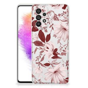 Hoesje maken Samsung Galaxy A73 5G Watercolor Flowers