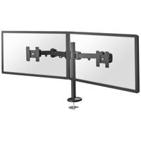 Neomounts FPMA-D960DG Monitor-tafelbeugel 2-voudig 25,4 cm (10) - 68,6 cm (27) Zwart In hoogte verstelbaar, Kantelbaar, Zwenkbaar, Roteerbaar - thumbnail