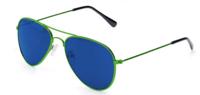 Urban Beach zonnebril Chill jongens cat. 3 RVS groen/blauw