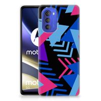 Motorola Moto G51 5G TPU Hoesje Funky Triangle