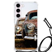 Samsung Galaxy S23 Anti-shock Hoesje met foto Vintage Auto