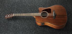 Ibanez AW54CE Artwood Open Pore Natural elektrisch-akoestische westerngitaar