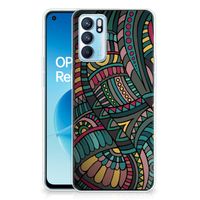 OPPO Reno6 5G TPU bumper Aztec - thumbnail