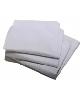 12 Stuks - zakdoeken wit 35x35CM - Katoenen witte stoffen zakdoeken