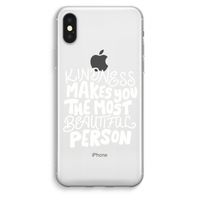 The prettiest: iPhone XS Max Transparant Hoesje - thumbnail