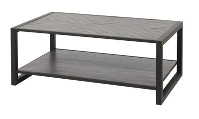 Salontafel | Meubelserie Micras | Donkergrijs, zwart | 120 x 70 x 45 (h) cm Salontafel | Meubelserie Micras | Donkergrijs, zwart | 120 x 70 x 45 (h) cm