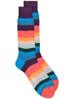 Paul Smith chaussettes Artist Stripe - Bleu