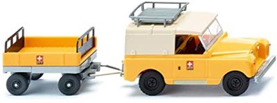 Wiking 010005 H0 Land Rover met hanger PTT oranje geel spoor HO 1:87