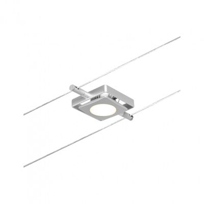Paulmann Wire Systems 12V-kabelsysteem lamp 4.5 W LED Chroom (mat), Chroom