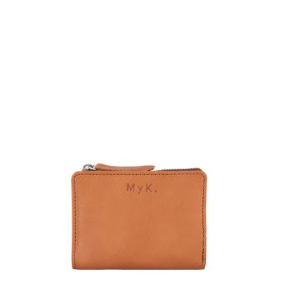 MyK Purse Poppy Portemonnee Caramel