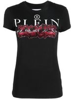 Philipp Plein t-shirt à logo imprimé - Noir